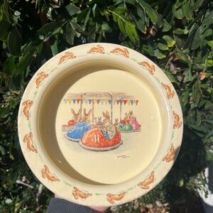 🐰 Bunnykinz Antique Baby Bowl